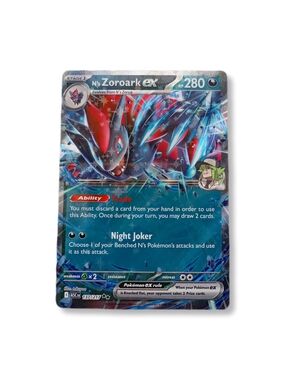 3 For 15$ - N’s Zoroark EX 137/217 Ascended Heroes Double Rare Holo